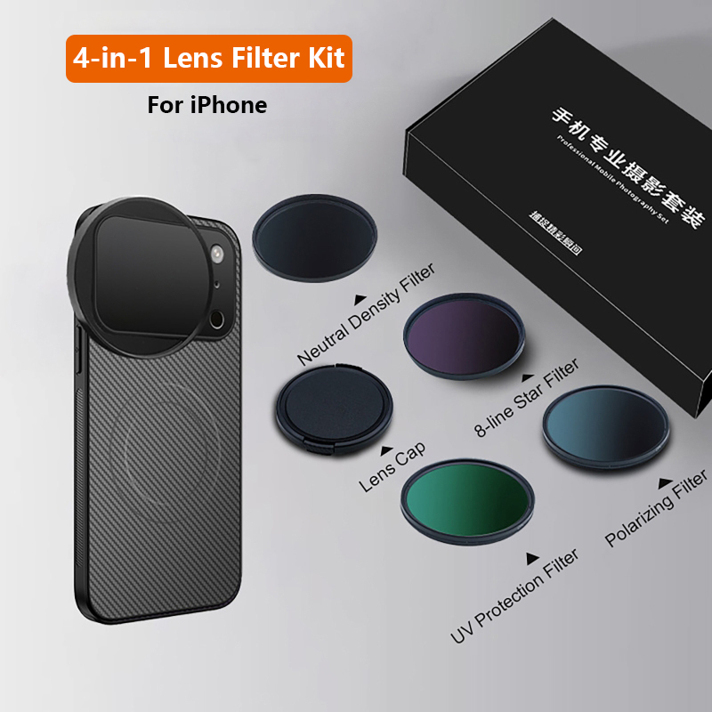Photography Kit - Zestaw filtrów do telefonu 4 w