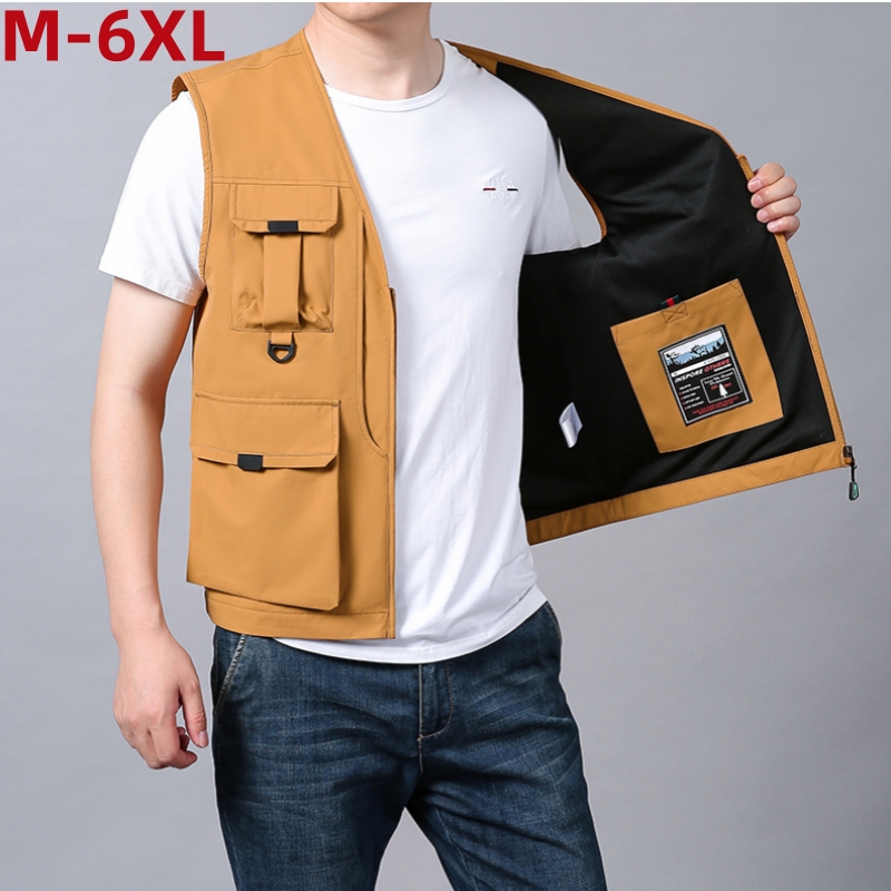 Photography Vest - 6xl Duży rozmiar Kamizelka z wieloma