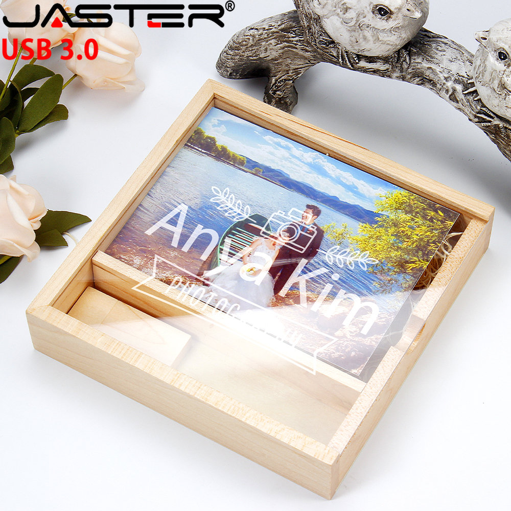 Photography Of Memories - JASTER Drewniane Pudełko USB Flash Drives