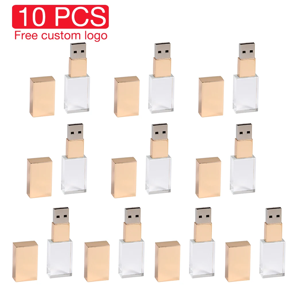 Photography Of Memories - 10 SZTUK KRYSTALOWYCH PAMIĘCI USB 128GB