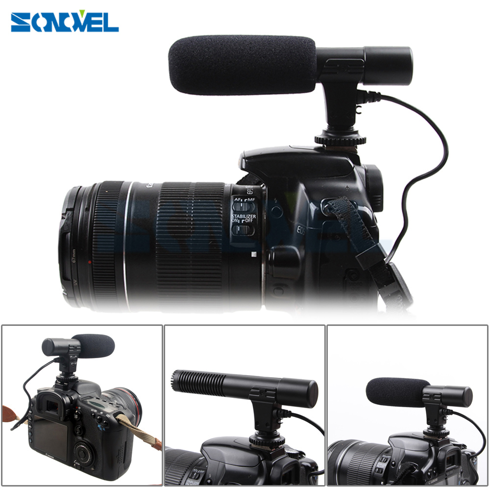Photography Icon - Mic-01 profesjonalnego Shotgun aparatu skraplacza mikrofon