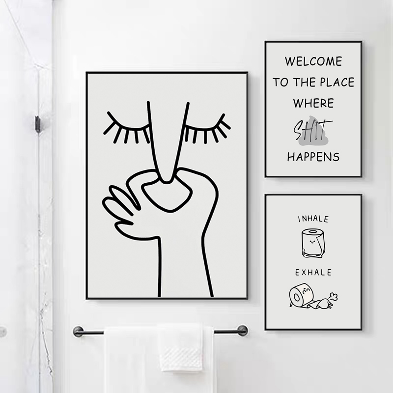 Photography Landscape - Abstrakcyjny Humor Zły Zapach Śmieszny Plakat