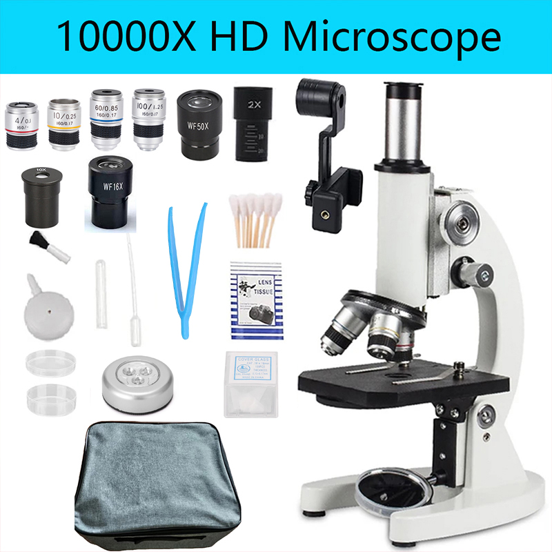 Photography University - Mikroskop biologiczny optyczny 40-10000X z dużym