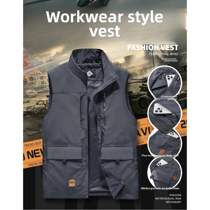 Nowa męska kamizelka na wiosnę – Photography Vest recenzja i cena