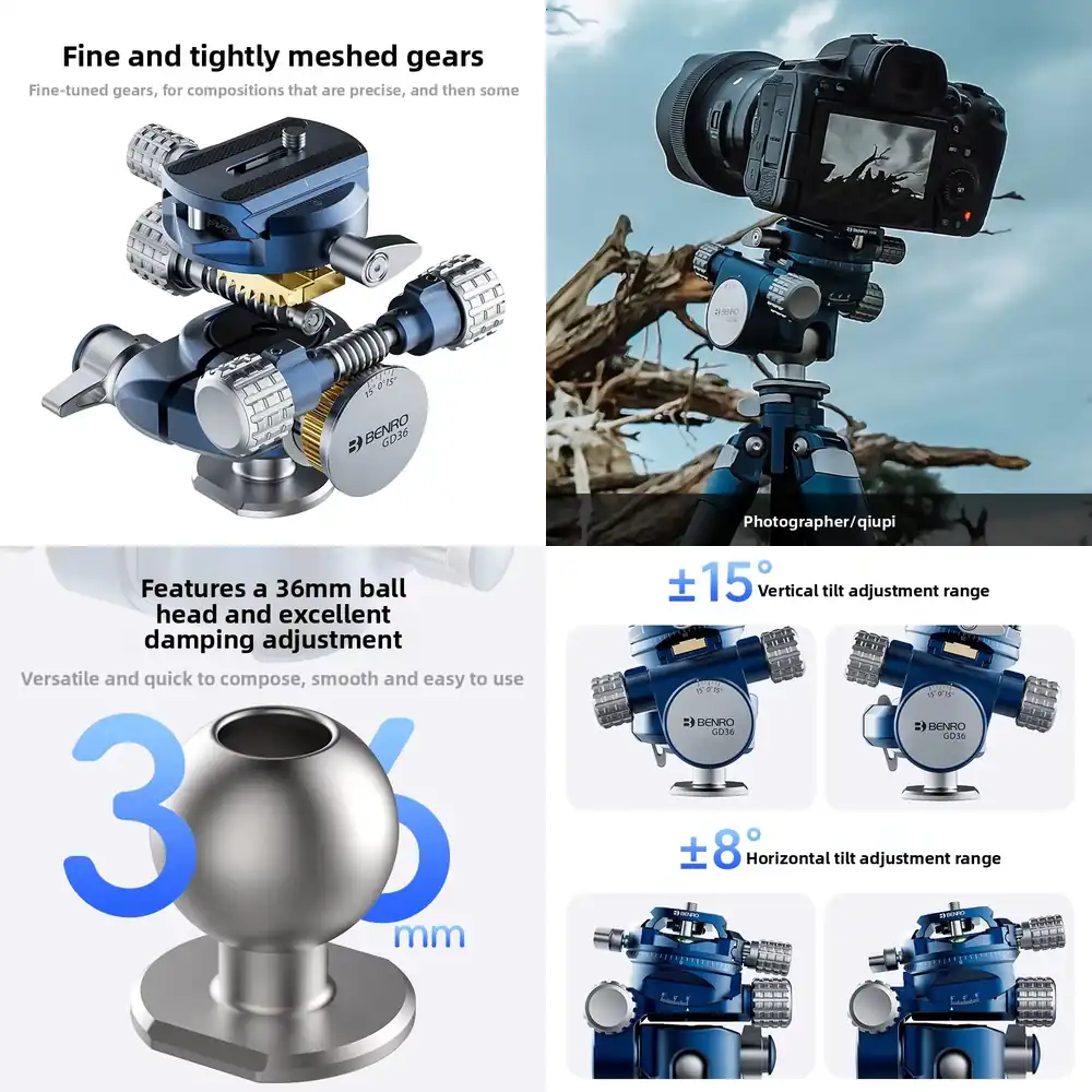 BENRO GD36PT Aluminiowa 3-kier – Photography Landscape recenzja i cena